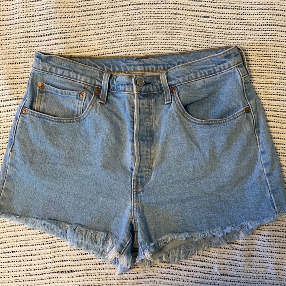 Levi’s High Waisted 501 Shorts
